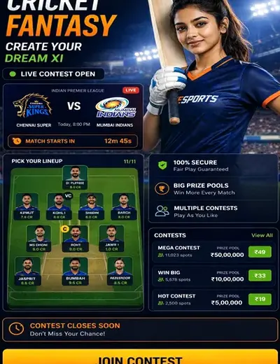 Bbgg (bbgg) fantasy cricket & matchday visual 3